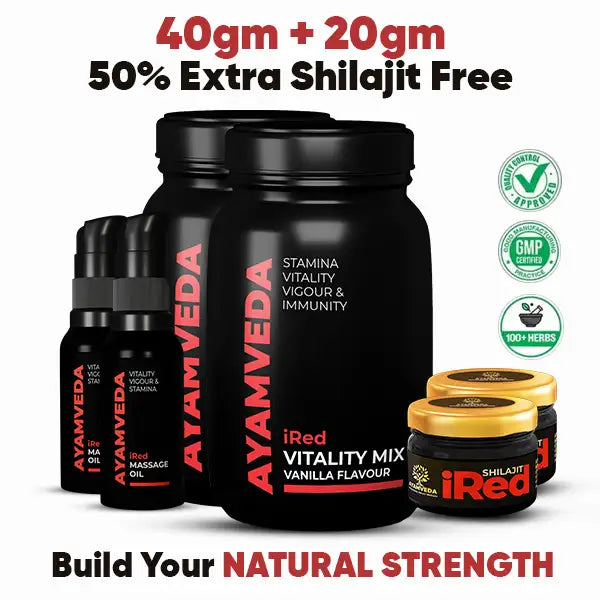 iRed Super Combo (with Shilajit Resin)