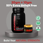 Shilajit Resin + Vitality Mix