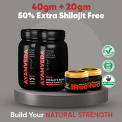 Shilajit Resin + Vitality Mix