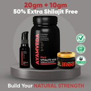 Dr. Ajayita's iRed Super Combo(with Shilajit Resin)