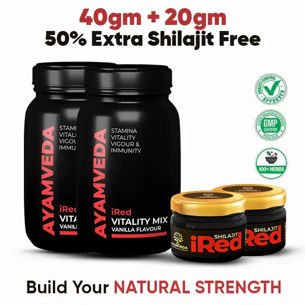 Shilajit Resin + Vitality Mix