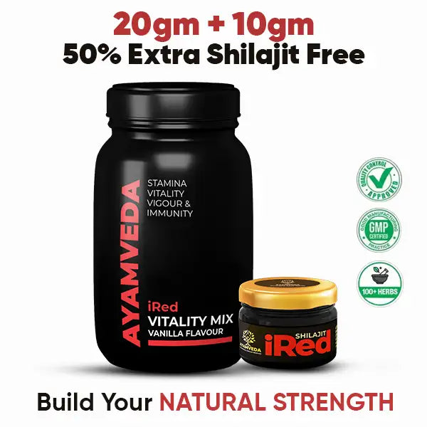 Shilajit Resin + Vitality Mix